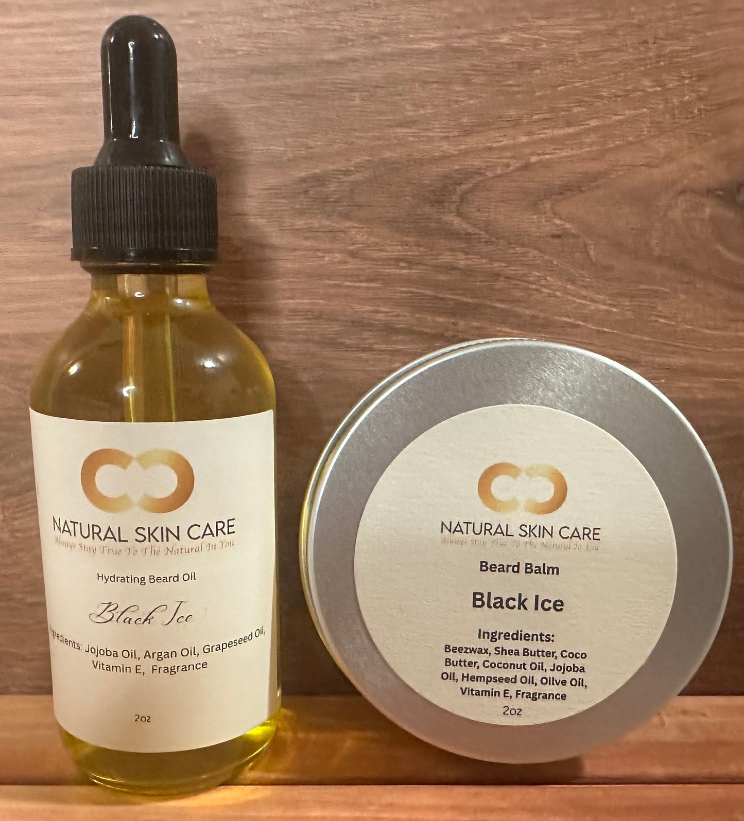 BLACK ICE BEARD OIL AND BALM SET