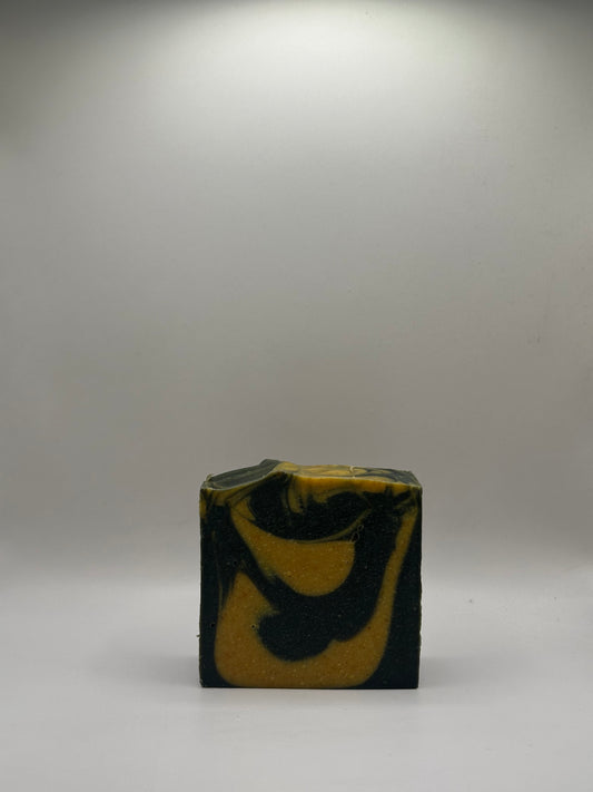 Tumeric Charcoal and Kojic Acid Bar Soap with Shea Butter